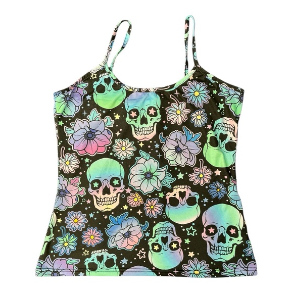 Floral Skull Pajamas - Picture 3 of 4